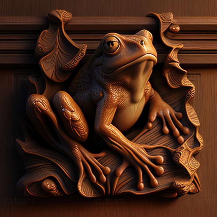 3D model frog (STL)